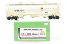 Load image into Gallery viewer, O Brass OMI - Overland Models, Inc. Various Roads NAHX - - NAAS Foods, Inc. North American Hopper (PD 3000-3) Factory Painted No. 94657