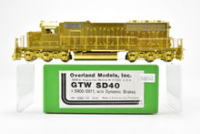 Load image into Gallery viewer, HO Brass OMI - Overland Models Inc. GTW - Grand Trunk Western EMD SD40 Nos. 590 - 5911 w/o Dynamic Brakes