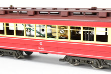 Load image into Gallery viewer, HO Brass Fairfield Models 346 CSL - Chicago Surface Lines Big Brill Car With 4 Vents Custom Painted No. 346