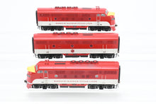 Load image into Gallery viewer, HO Athearn Genesis MKT - Missouri Kansas Texas EMD F3-A/F3-B/F3-A Phase II 3-Unit Set FP Nos. 205A, B, & C