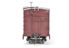 Load image into Gallery viewer, O Scale Wood Mullet River Model Works Kit 403220 NP - Northern Pacific 40' Truss Rod Boxcar Pro-Built and Painted NOB