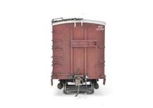 Load image into Gallery viewer, O Scale Wood Mullet River Model Works Kit 403220 NP - Northern Pacific 40' Truss Rod Boxcar Pro-Built and Painted NOB