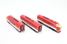 Load image into Gallery viewer, HO Athearn Genesis MKT - Missouri Kansas Texas EMD F3-A/F3-B/F3-A Phase II 3-Unit Set FP Nos. 205A, B, & C