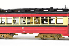 Load image into Gallery viewer, HO Brass Fairfield Models 343 CSL - Chicago Surface Lines Pullman Car Custom Painted No. 726