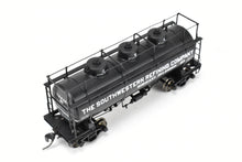 Load image into Gallery viewer, HO Brass W&R Enterprises Various Roads AC&F 10,000 GAL 3-Dome Tank Car With High Walkway C/P The Southwestern Refining Company