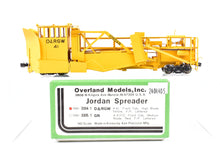 Load image into Gallery viewer, HO Brass OMI - Overland Models, Inc. D&RGW - Denver & Rio Grande Western Jordan Spreader FP Yellow #41 lettered