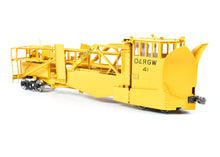 Load image into Gallery viewer, HO Brass OMI - Overland Models, Inc. D&RGW - Denver & Rio Grande Western Jordan Spreader FP Yellow No. 41