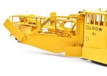 Load image into Gallery viewer, HO Brass OMI - Overland Models, Inc. D&RGW - Denver & Rio Grande Western Jordan Spreader FP Yellow No. 41