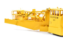 Load image into Gallery viewer, HO Brass OMI - Overland Models, Inc. D&RGW - Denver & Rio Grande Western Jordan Spreader FP Yellow No. 41