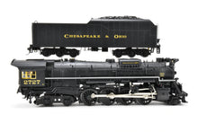 Load image into Gallery viewer, O Scale MTH - Mike's Train House Premier Plastic/Diecast C&O - Chesapeake & Ohio 2-8-4 "Kanawha" 2-Rail Conversion