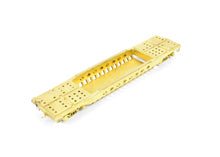 Load image into Gallery viewer, HO Brass OMI - Overland Models, Inc. LV - Lehigh Valley 46' Deep Well Flat Car #9955