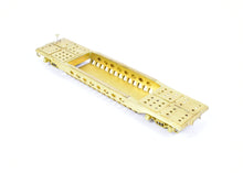 Load image into Gallery viewer, HO Brass OMI - Overland Models, Inc. LV - Lehigh Valley 46' Deep Well Flat Car #9955