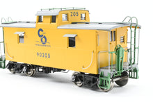 Load image into Gallery viewer, O Brass OMI - Overland Models, Inc. C&O - Chesapeake & Ohio Steel Caboose #90200-90299 Series Factory Painted Yellow Body No. 90205