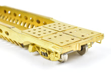 Load image into Gallery viewer, HO Brass OMI - Overland Models, Inc. LV - Lehigh Valley 46' Deep Well Flat Car #9955