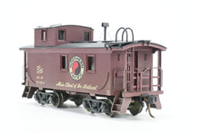 Load image into Gallery viewer, HO Brass NWSL - Northwest Short Line NP - Northern Pacific 1700 Series Wood Caboose Rebuilt Steel Ends & Steps Custom Painted & Weathered No. 1740
