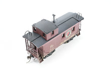 Load image into Gallery viewer, HO Brass NWSL - Northwest Short Line NP - Northern Pacific 1700 Series Wood Caboose Rebuilt Steel Ends & Steps Custom Painted & Weathered No. 1740