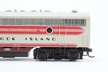 Load image into Gallery viewer, HO Athearn Genesis CRI&P - Rock Island EMD F7A/F7B Phase I FP #677 and 677B w/ MRC Prodigy DCC and Sound