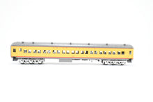 Load image into Gallery viewer, O Brass Sunset Models Third Rail UP - Union Pacific 72’ Harriman Coach FP Yellow/Gray No. 1053