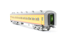 Load image into Gallery viewer, O Brass Sunset Models Third Rail UP - Union Pacific 72’ Harriman Coach FP Yellow/Gray No. 1053