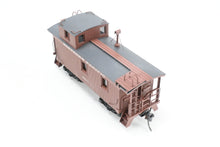 Load image into Gallery viewer, HO Brass NWSL - Northwest Short Line NP - Northern Pacific 1700 Series Wood Caboose 1940’s Rebuilt Custom Painted & Weathered No. 1791