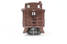 Load image into Gallery viewer, HO Brass NWSL - Northwest Short Line NP - Northern Pacific 1700 Series Wood Caboose 1940’s Rebuilt Custom Painted & Weathered No. 1791
