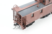 Load image into Gallery viewer, HO Brass NWSL - Northwest Short Line NP - Northern Pacific 1700 Series Wood Caboose 1940’s Rebuilt Custom Painted & Weathered No. 1791