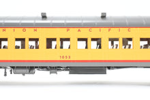 Load image into Gallery viewer, O Brass Sunset Models Third Rail UP - Union Pacific 72’ Harriman Coach FP Yellow/Gray No. 1053