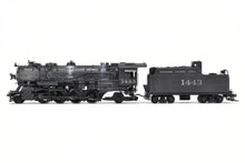 Load image into Gallery viewer, HO Brass Hallmark Models MP - Missouri Pacific 1400 Series 2-8-2 Mikado CP w/Light Weathering #1443