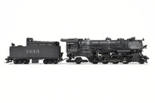 Load image into Gallery viewer, HO Brass Hallmark Models MP - Missouri Pacific 1400 Series 2-8-2 Mikado CP w/Light Weathering #1443