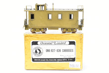 Load image into Gallery viewer, HO Brass Oriental Limited GN - Great Northern GN X627-X636 Wood Caboose