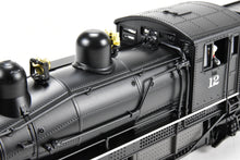 Load image into Gallery viewer, O Scale MTH - Mike's Train House Premier Diecast WVP&P - West Virginia Pulp & Paper Co. 4-Truck Shay Factory Painted No. 12 2-Rail Version