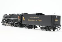 Load image into Gallery viewer, HO Brass CON PSC - Precision Scale Co. C&O - Chesapeake & Ohio J-3a 4-8-4 Greenbrier Factory Painted No. 603 "The George Washington"