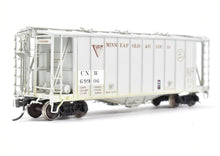 Load image into Gallery viewer, HO Brass OMI - Overland Models, Inc. M&StL - Minneapolis & St. Louis with C&NW Chicago & North Western Patch Airslide Covered Hopper CP No. 69906
