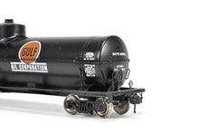 Load image into Gallery viewer, HO Brass PSC - Precision Scale Co. Various Roads 16,000 Gallon Tank Car F/P Decaled Gulf Oil Corporation