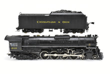 Load image into Gallery viewer, HO Brass PSC - Precision Scale Co. C&O - Chesapeake & Ohio J-3a 4-8-4 Greenbrier 2-Rail FP #610 1988 RUN NO BOX Missing Bell