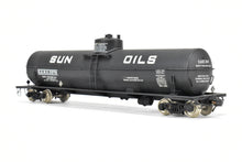 Load image into Gallery viewer, HO Brass PSC - Precision Scale Co. Various Roads 16,000 Gallon Tank Car F/P Decaled Sun Oils
