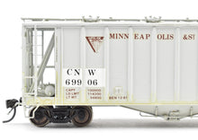 Load image into Gallery viewer, HO Brass OMI - Overland Models, Inc. M&StL - Minneapolis & St. Louis with C&NW Chicago & North Western Patch Airslide Covered Hopper CP No. 69906