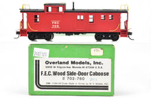 Load image into Gallery viewer, HO Brass OMI - Overland Models, Inc. FEC - Flori0da East Coast Wood Side-Door Caboose, Nos. 702 - 760; CP No. 705