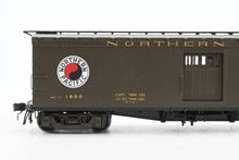 Load image into Gallery viewer, HO Brass W&R - W&R Enterprises NP - Northern Pacific Express Boxcar 5’ Door #1890 - 1899 Version 2 Factory Painted Pullman Green No. 1890