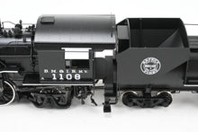 Load image into Gallery viewer, HO Brass CON DVP - Division Point DM&IR - Duluth Missabe & Iron Range Class "A" 4-6-2 Factory Painted No. 1108 Black Boiler Scheme