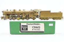 Load image into Gallery viewer, HO Brass OMI - Overland Models CB&Q - Burlington Route B-1A 4-8-2