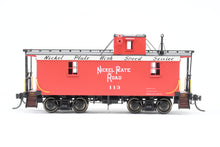 Load image into Gallery viewer, HO Brass DVP - Division Point NKP - Nickel Plate Road Offset Cupola 26' Wood Caboose Factory Painted "Speed Lettering" No. 113 Personal Collection of Jack Vansworth