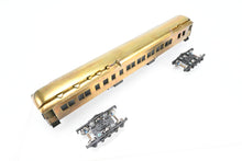 Load image into Gallery viewer, HO Brass Lambert Various Roads Pullman Heavyweight 10 Section Lounge Observation with Central Valley Trucks PARTIAL PAINT