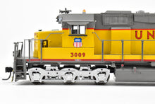 Load image into Gallery viewer, HO Brass OMI - Overland Models Inc. Various Roads EMD SD40 Low Hood, W/Dynamic Brakes, W/Low Mounted Brake Cylinders CP In Union Pacific #3109