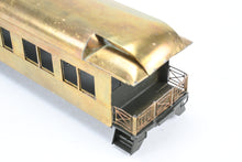 Load image into Gallery viewer, HO Brass Lambert Various Roads Pullman Heavyweight 10 Section Lounge Observation with Central Valley Trucks PARTIAL PAINT