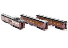 Load image into Gallery viewer, HO Brass Railworks PRR - Pennsylvania Railroad MP-54 3-car "MU" Set Custom Painted