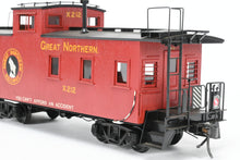 Load image into Gallery viewer, O Brass OMI - Overland Models, Inc. GN - Great Northern 30' Wood Sides Caboose Custom Painted No. X212