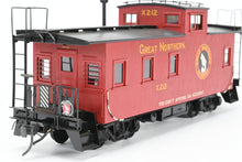 Load image into Gallery viewer, O Brass OMI - Overland Models, Inc. GN - Great Northern 30' Wood Sides Caboose Custom Painted No. X212