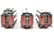 Load image into Gallery viewer, HO Brass Railworks PRR - Pennsylvania Railroad MP-54 3-car "MU" Set Custom Painted