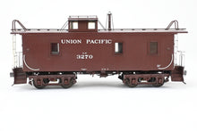 Load image into Gallery viewer, O Brass Sunset Models Third Rail UP - Union Pacific CA-1 Wood Caboose FP in Red No. 3270